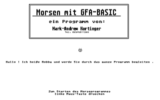 Morsen — screenshot 1
